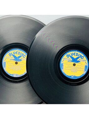 Shep Fields Gone With The Wind / Its De-Lovely 10in 78 RPM Bluebird 2-Pack